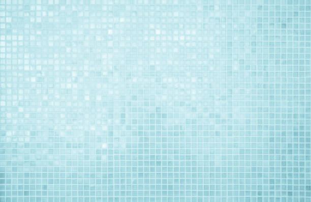 istock White or Blue ceramic wall and floor tiles abstract background. Design geometric mosaic texture for the decoration of the bedroom. Simple seamless pattern for backdrop advertising banner poster or web 1469314299