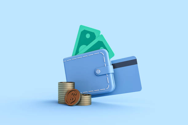 istock Wallet with money and credit card 1469320435