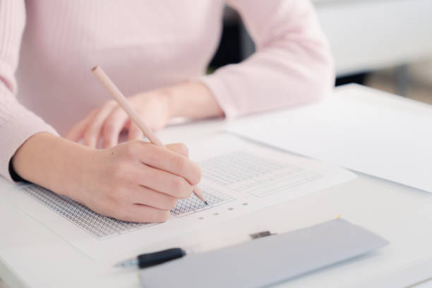 istock A woman taking an exam 1469330202