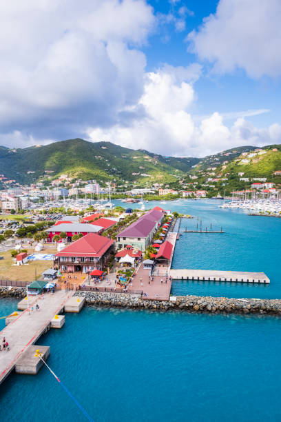 istock Cruise Ship Dock at Road Harbor 1469334238