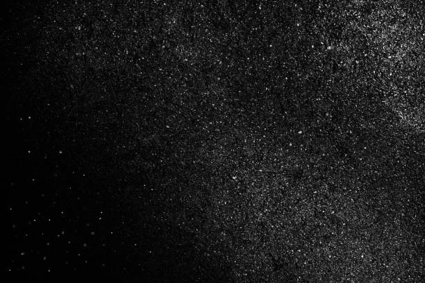 Black white abstract background for design. Glitter shimmer effect.