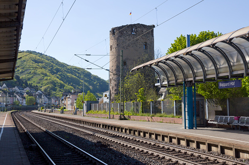 Boppard Hauptbahnhof is a station in the town of Boppard in the German state of Rhineland-Palatinate.