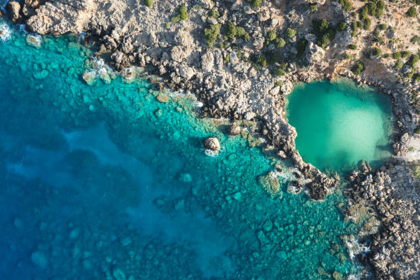istock Secret Natural Lake - Crete, Greece 1469365920