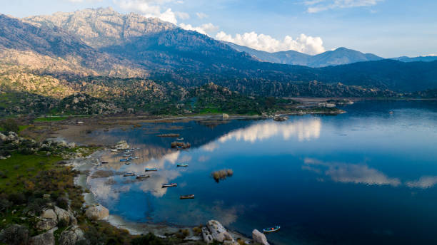 istock Lake Bafa In Milas Mugla Drone Photos 1469383901