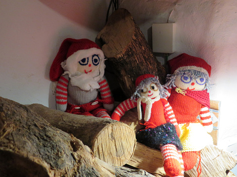 Decoraciones navideñas danesas en el hogar español, Andalucía photo