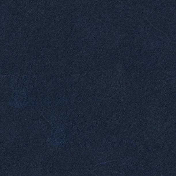 istock Luxury blue leather texture sample. Background with copy space, top view. Genuine leather pattern in dark tone. Faux eco leather. Backdrop textured effect for design, upholstered furniture, clothing. Seamless square background, tile ready. 1469386971