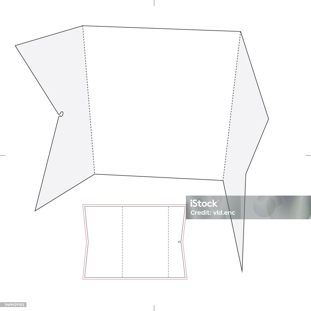 File Folder Drawing.pdf Custom File Folders Stock Illustration - Download Image Now - Blueprint ...