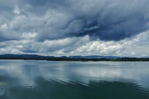 istock A Calm lake in rainy season 1469434826