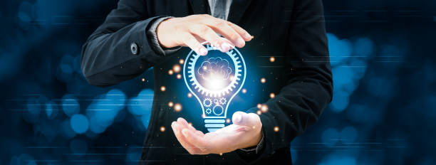 istock Hands holding light bulb for Concept new ideas with innovation communication technology,Creative and new business idea concept. 1469451028