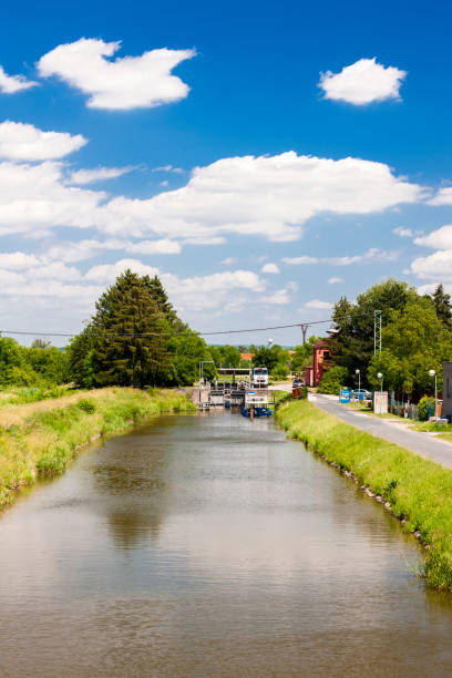 istock Bata channel, Southern Moravia, Czech Republic 1469452543