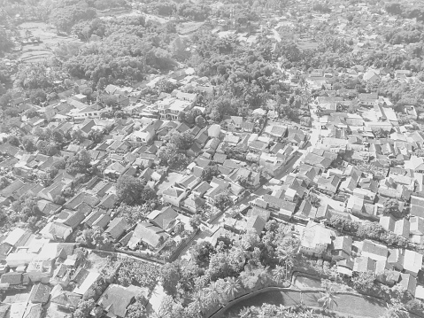 Small boats in Accra, Ghana taken in 1958