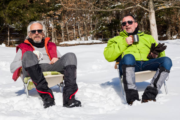 istock Enjoying a sunny winter day on the mountain 1469469393