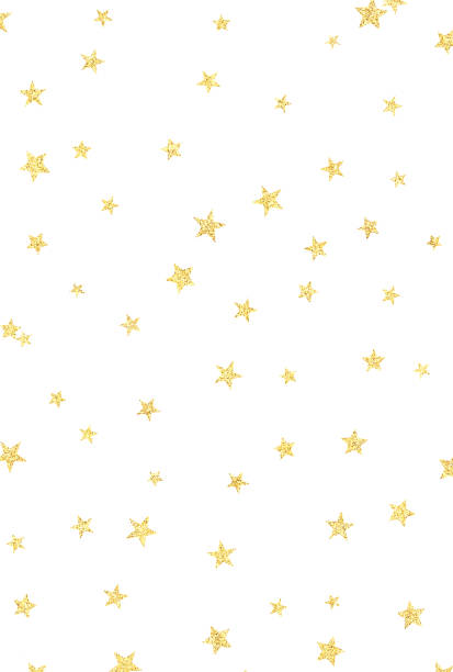 istock Background illustration of beautiful glittering stars 1469470743