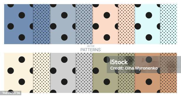Vecta Pattern Large Seamless Retro Pattern A Set Of Vintage Patterns From Large And Small ...