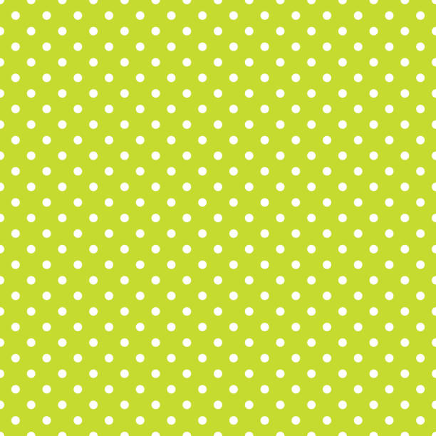 ilustrações, clipart, desenhos animados e ícones de padrão retro sem costura com pequenas bolinhas brancas em um fundo verde limão. ilustração vetorial de estilo plano. - backgrounds pastel colored lime green green