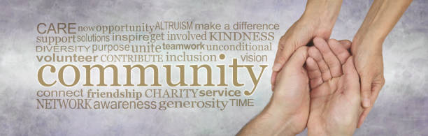istock Your Community is there to support you Word Cloud Concept 1469481386