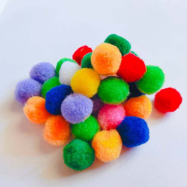 istock Colorful cotton balls 1469482788
