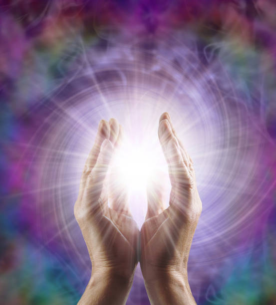 istock Reiki Master Healer sensing awesome vortexing energy field 1469482802