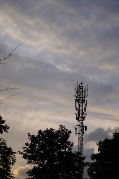 istock 5G Cellular telecommunication towers 1469492211
