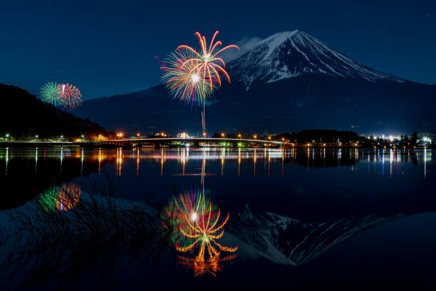 istock Japan,Snow, Mt.Fuji, Winter, Lake 1469493488