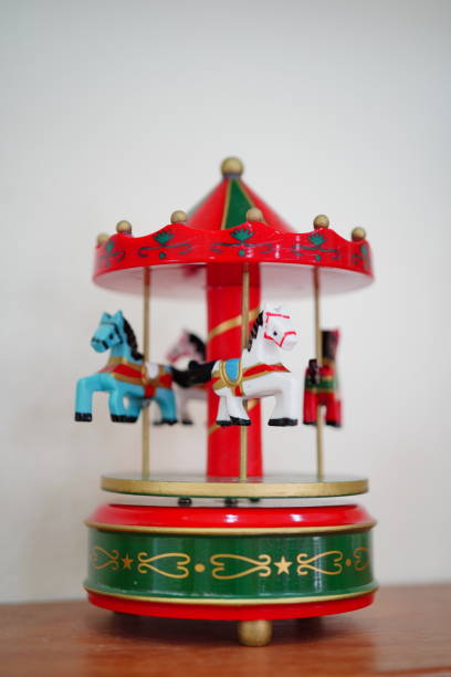 istock Colorful merry-go-round toy 1469498039