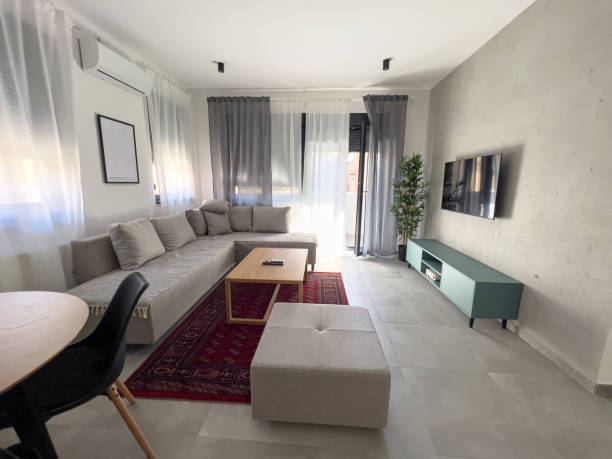 istock Modern living room, in the apartment 1469498097