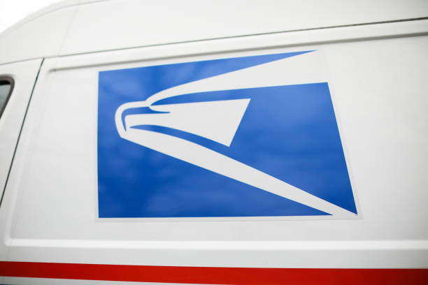 USPS Grumman mail vehicle in downtown Tucson AZ