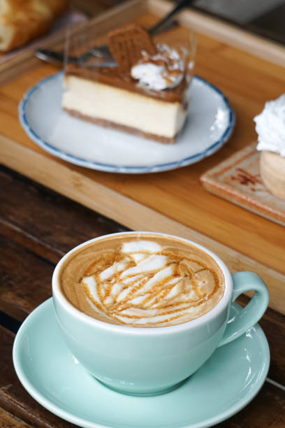istock Cakes on a wooden tray 1469501290