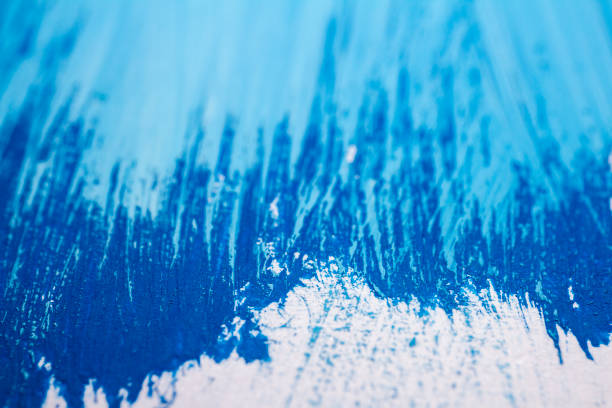 istock Extreme close up of acrylic paint texture 1469510324