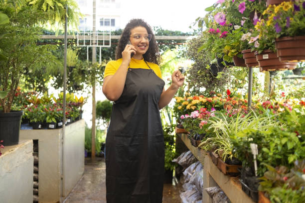 istock Owner of a flower shop 1469517110
