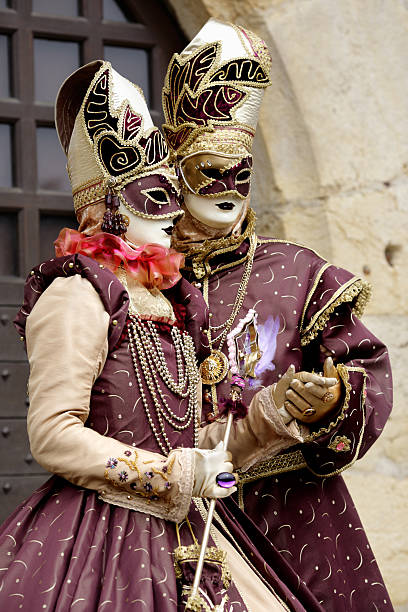 istock Couple of masks at carnival 146952010