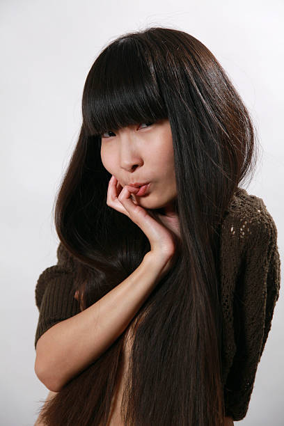 istock Shy asian girl 146952025