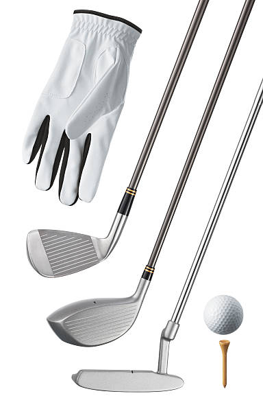 golf equipment golf equipment, isolated, can be used separately golf glove stock pictures, royalty-free photos & images