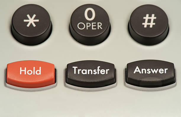 Phone Function Buttons stock photo