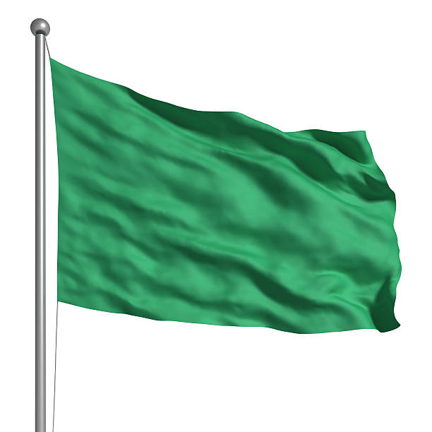 flaga libii (izolowany - libya flag libyan flag three dimensional shape zdjęcia i obrazy z banku zdjęć