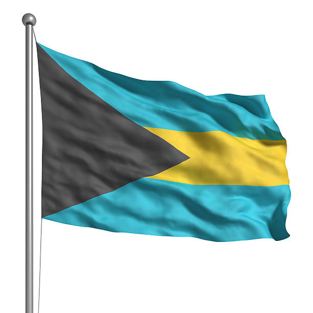 istock Flag of the Bahamas (Isolated) 146954389
