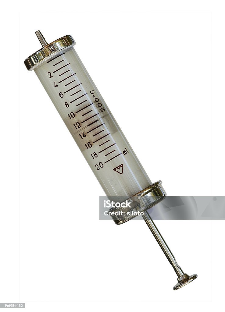 Used Injection Photo Injection Isolated Stock Photo - Download Image Now - Antique ...