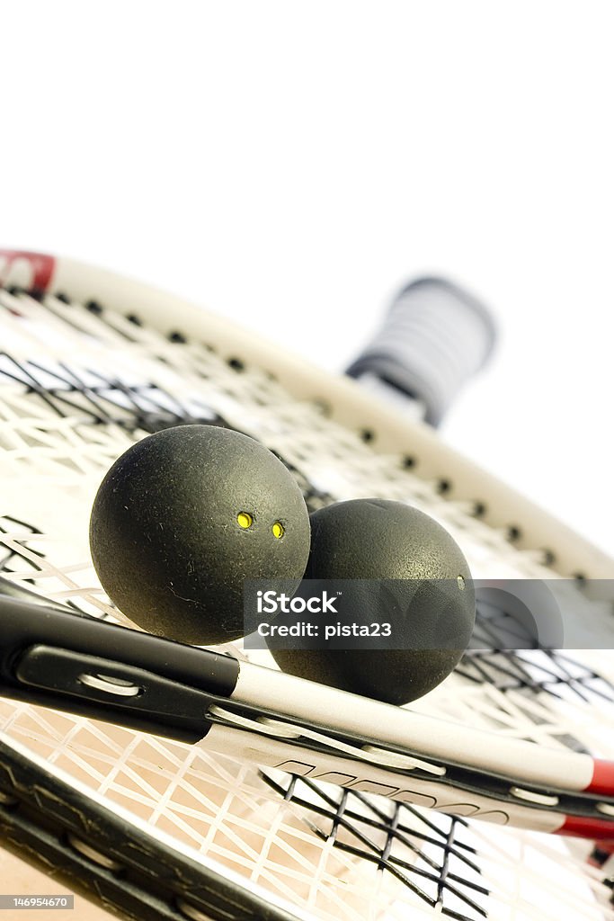 Racchetta da squash - Foto stock royalty-free di Squash
