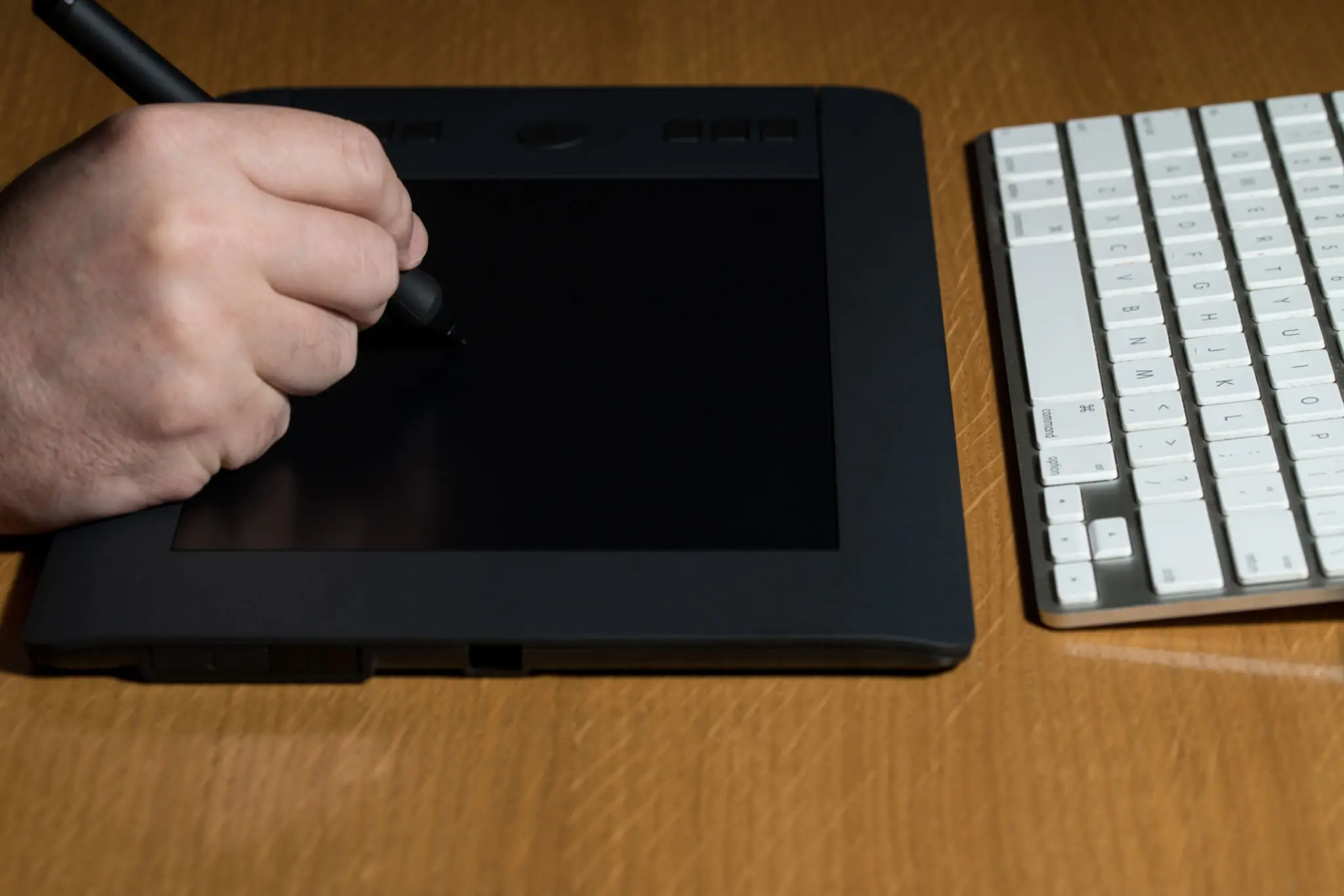 Designer Draws A Digital Pen