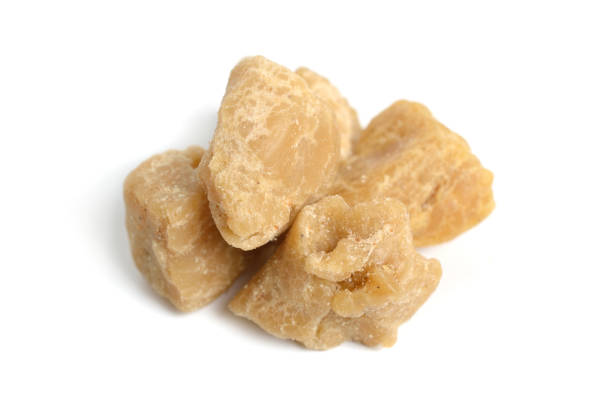 istock Asafoetida, also spelled asafetida. Isolated on white background 1469553010