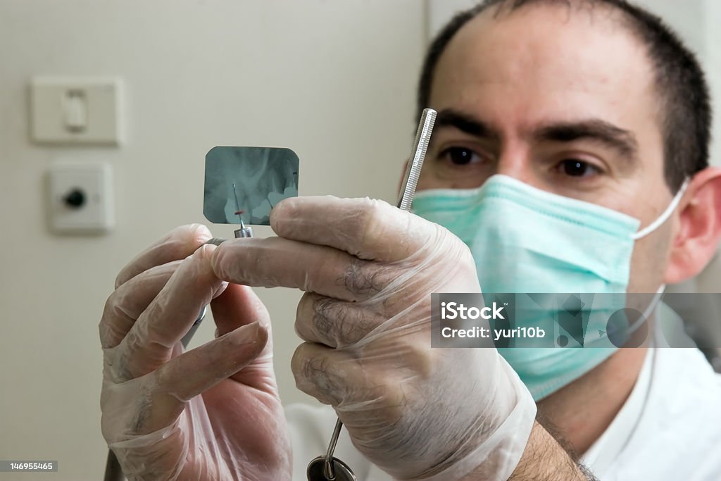 Dentista de trabalho - Royalty-free Assistência Foto de stock