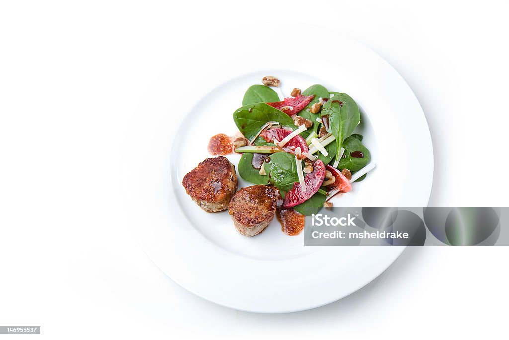 Pork Tenderloin Medallions Pork Tenderloin Medallions with Spinach, Blood Orange, and Fennel Salad Blood Orange Stock Photo