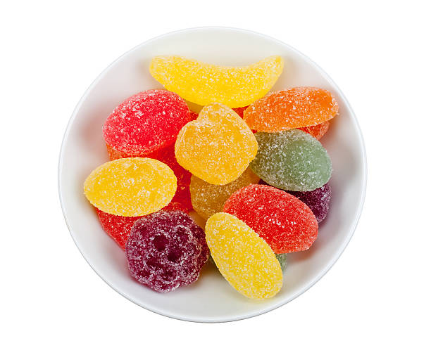 istock bowl of fruit candy isolated 146956175