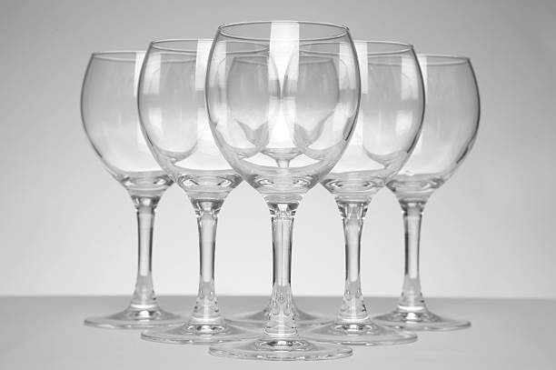 istock Vine Glass isolated on white 146956402