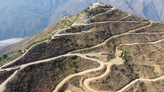 Chicamocha National Park also know as Panachi,Canyon mountains Santander, Colombia