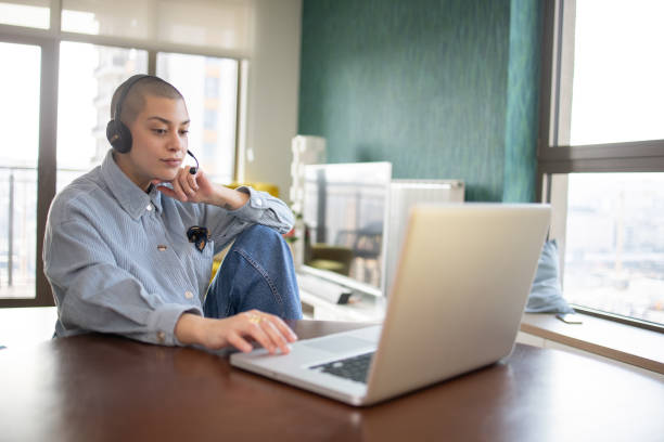 istock Entrepreneur is running her online business 1469564475
