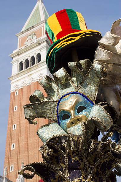 istock Venice - mask from market and tower 146956464
