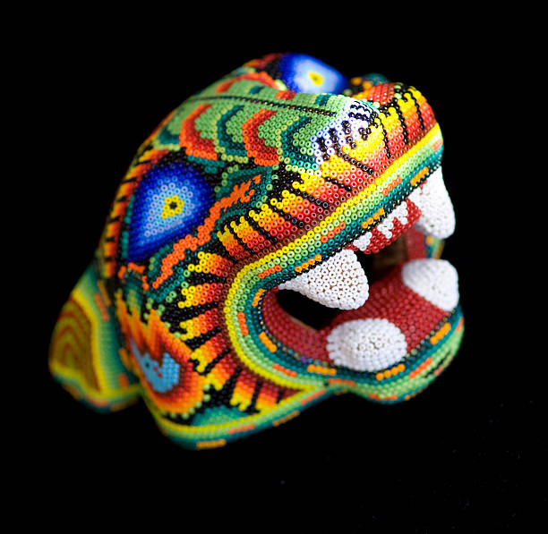 istock A very colorful knitter jaguar head 146956951