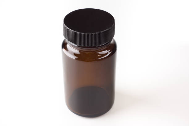 istock medical jars with dark glass caps 1469600573