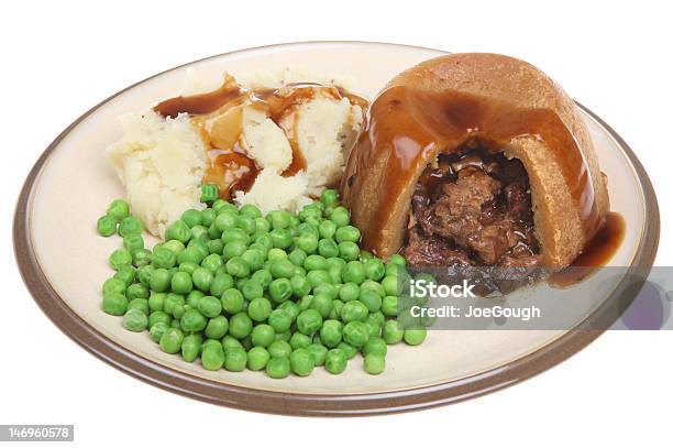 Steak Und Kidneypudding Stockfoto und mehr Bilder von Gebäck - Gebäck, Rindernierenfett, Britische Kultur